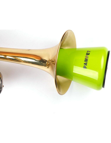 Silenciador de Trompeta PAMPET Verde Práctico Ligero