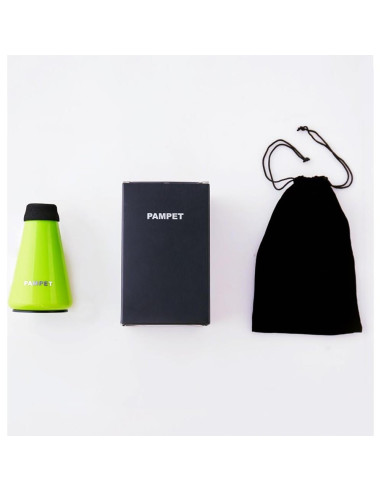 Silenciador de Trompeta PAMPET Verde Práctico Ligero
