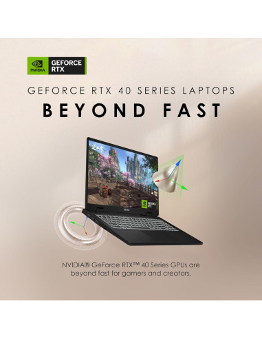 Laptop MSI Creator M16 HX 16" QHD+ Intel i9 RTX 4070 32GB 2TB