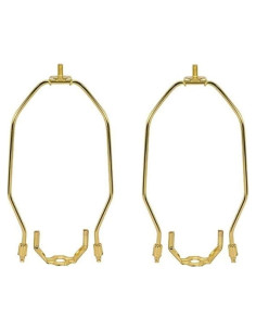 Soporte de Lámpara Dysmio 30,48 cm Acabado Latón Pulido 2 Pzas