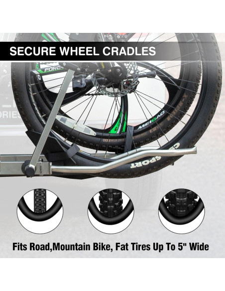 Soporte para Bicicletas Leader Accessories 2 Bicicletas 34 kg