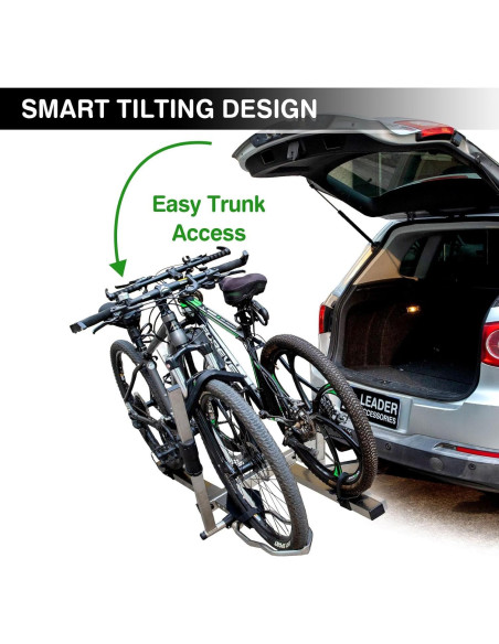 Soporte para Bicicletas Leader Accessories 2 Bicicletas 34 kg