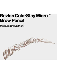 Lápiz de Cejas Micro ColorStay Revlon Marrón Medio 0.085g 2