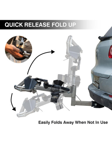 Soporte para Bicicletas Leader Accessories 2 Bicicletas 34 kg