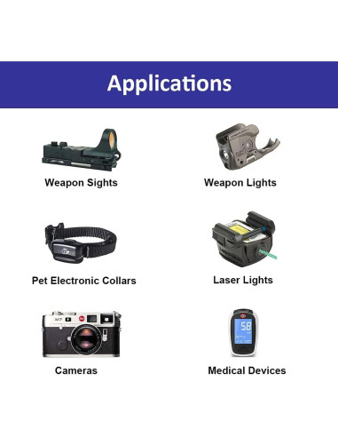 Batería de Litio Enerpe CR1/3N 170 mAh Paquete de 4