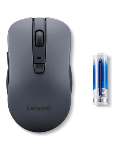 Lenovo WL310 Ratón Silencioso Bluetooth Ergonómico Gris