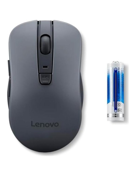 Lenovo WL310 Ratón Silencioso Bluetooth Ergonómico Gris