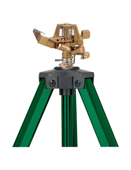 Aspersor Orbit de Impacto Zinc en Trípode Ajustable 22-48cm