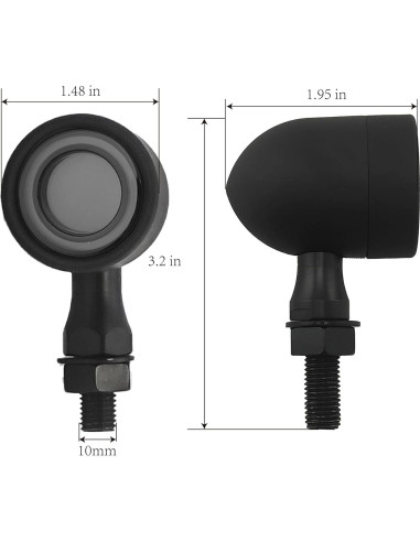 Señales de Giro LED BOSYCY FBM-2051-REAR-BK 2 Pcs