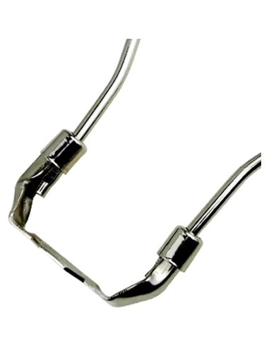 Soporte de lámpara JNXQWE 25,4 cm níquel desmontable