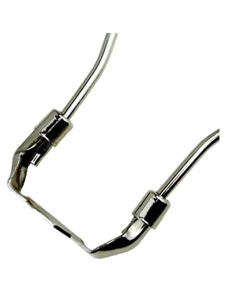 Soporte de lámpara JNXQWE 25,4 cm níquel desmontable