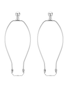 Soporte para Lámpara PATIKIL 28cm Cromo 2 Juegos DIY