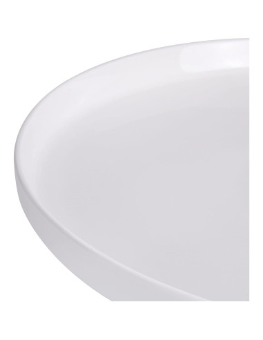 Juego de Platos de Cena Gibson Home Oslo 8 Piezas Blanco