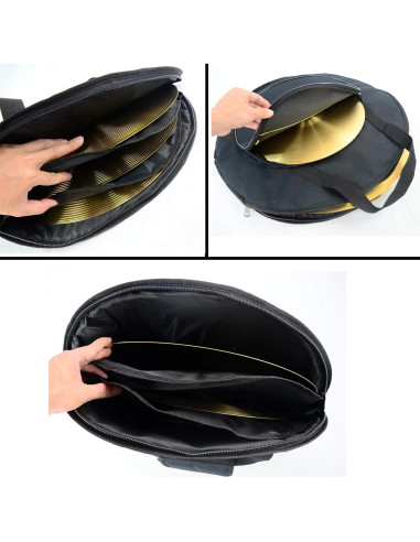 Bolsa para Platillos AKOZLIN 21" Acolchada Impermeable