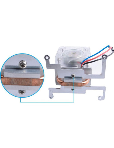 Cooler Torre de Hielo GeeekPi para Raspberry Pi 4B/3B+ - Ventilador RGB