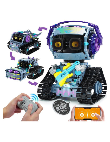 Juego de Bloques de Construcción Robótica QIHUI 3 en 1 (433 Pzs)