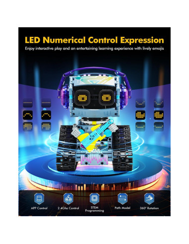 Juego de Bloques de Construcción Robótica QIHUI 3 en 1 (433 Pzs)