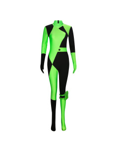 Disfraz de cuerpo Materuis Shego para mujer, cosplay Halloween