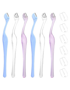 6 Rasuradores de Cejas Mini Quilax - Portátiles y Precisión