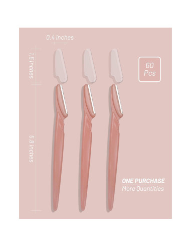 Rasuradora Facial MoHern 60 Pcs Multifuncional para Cejas