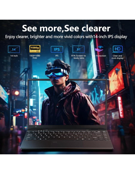 Laptop 2 en 1 FUNYET YO-01 14.1" FHD 16GB RAM 512GB SSD