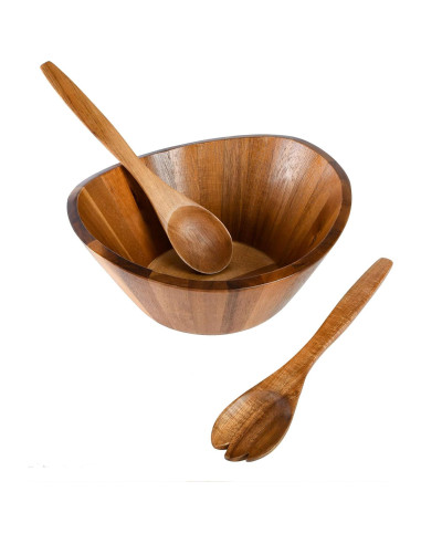 Juego de Tazones para Ensalada Gibson Home Acacia 3 Piezas
