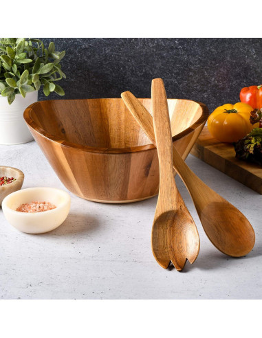 Juego de Tazones para Ensalada Gibson Home Acacia 3 Piezas