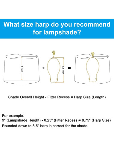 Kit de Lámpara PATIKIL 30.5cm con Soportes Desmontables