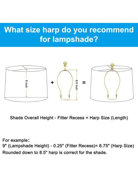 Kit de Lámpara PATIKIL 30.5cm con Soportes Desmontables