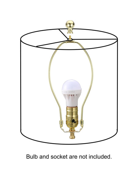 Kit de Lámpara PATIKIL 30.5cm con Soportes Desmontables
