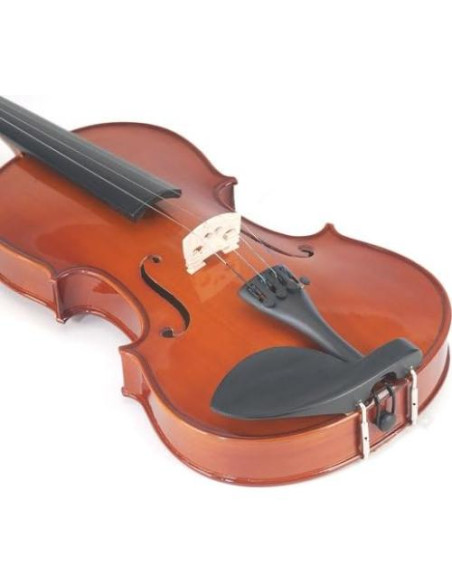 Mendini Viola 16" MA250 Madera Sólida con Estuche y Arco
