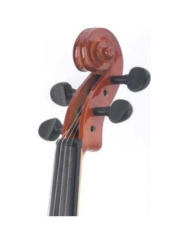 Mendini Viola 16" MA250 Madera Sólida con Estuche y Arco
