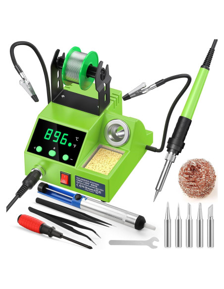 Estación de Soldadura Crtsweker 100W Digital con Accesorios