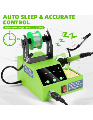 Estación de Soldadura Crtsweker 100W Digital con Accesorios