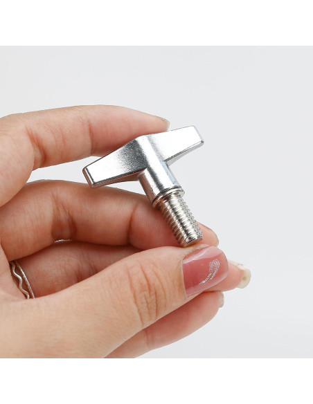 Kit de 2 Tuercas de Ala para Batería Badong 6mm