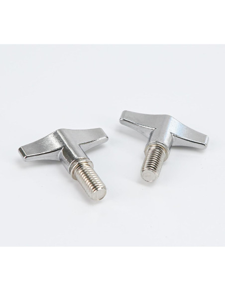 Kit de 2 Tuercas de Ala para Batería Badong 6mm