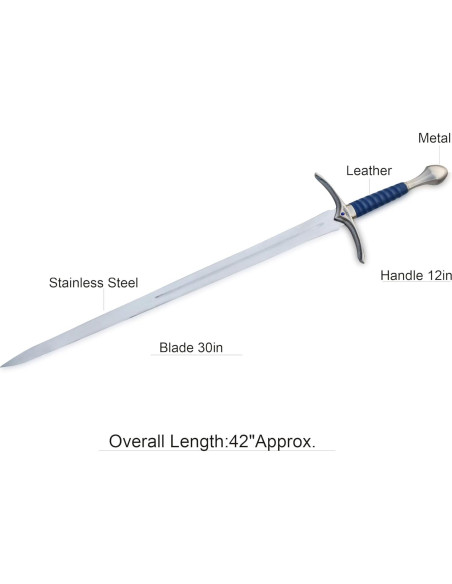 Espada Legendaria Mago Gladius Crafts 106,68 cm Acero