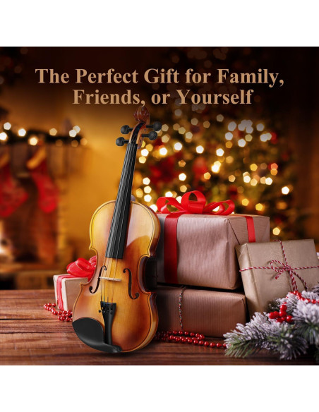 Violín Eastar 4/4 EVA-330 Madera Sólida con Accesorios