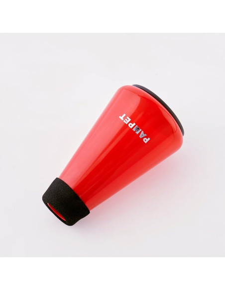 Silenciador de Trompeta PAMPET Rojo Práctico y Ligero