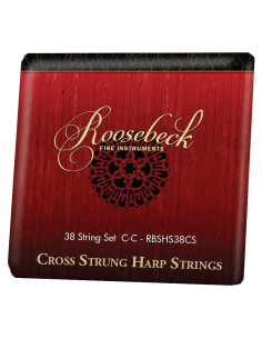 Juego de Cuerdas para Arpa Roosebeck 38 Cuerdas Nylon