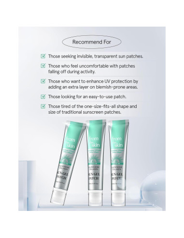 Parche Solar CNP - Gel Colágeno y Glutación - Protección UV