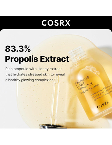 Suero Iluminador COSRX Propolis 30ml - Hidratante Piel Sensible