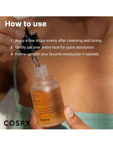 Suero Iluminador COSRX Propolis 30ml - Hidratante Piel Sensible