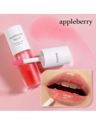 Aceite de Labios Vegano NOONI Appleberry - Hidratante 3.4g