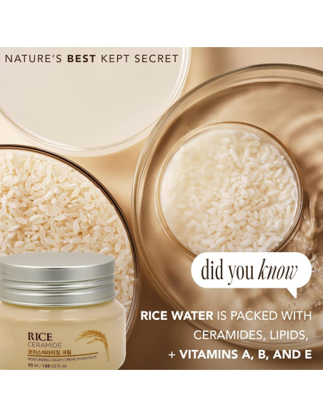 Crema Hidratante Facial The Face Shop Ceramida 50 ml