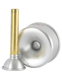 Sordina Extensible Denis Wick para Trompeta - Aluminio Plata 2