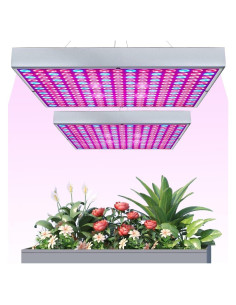 Luz de Crecimiento LED Venoya 225 LEDs 75W Espectro Completo