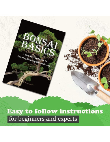 Kit de Jardinería Interior Meekear con Discos de Tierra y Bolsas