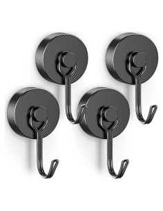 Ganchos Magnéticos VNDUEEY 4 Pack 49.9 kg Acero Inoxidable
