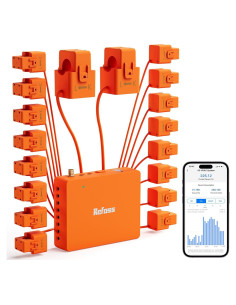 Monitor de Energía Refoss EM16 200A y 16x60A WiFi
